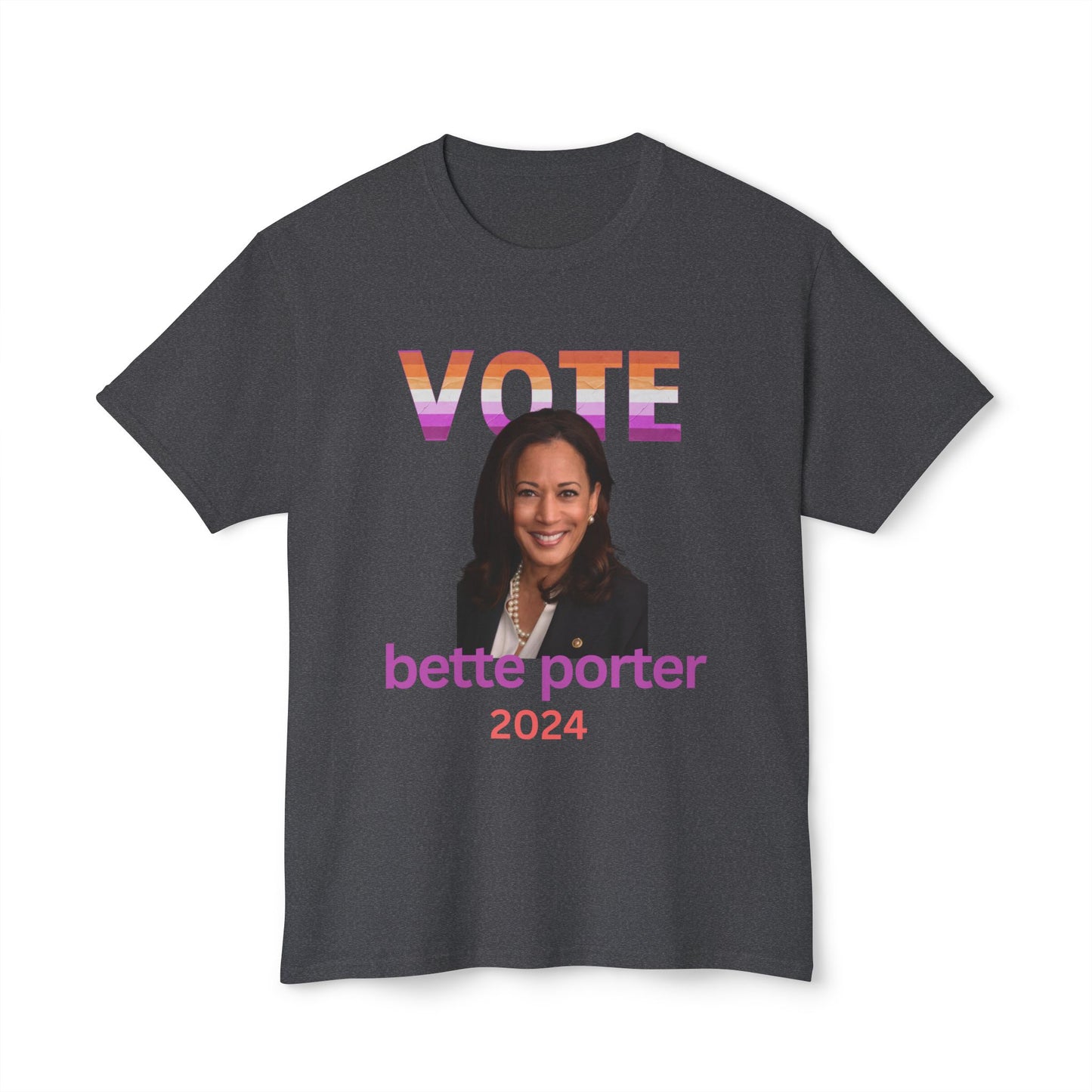 Bette Porter 2024 T-Shirt - Equality, Pride, and Progress in LGBTQ+ Colors