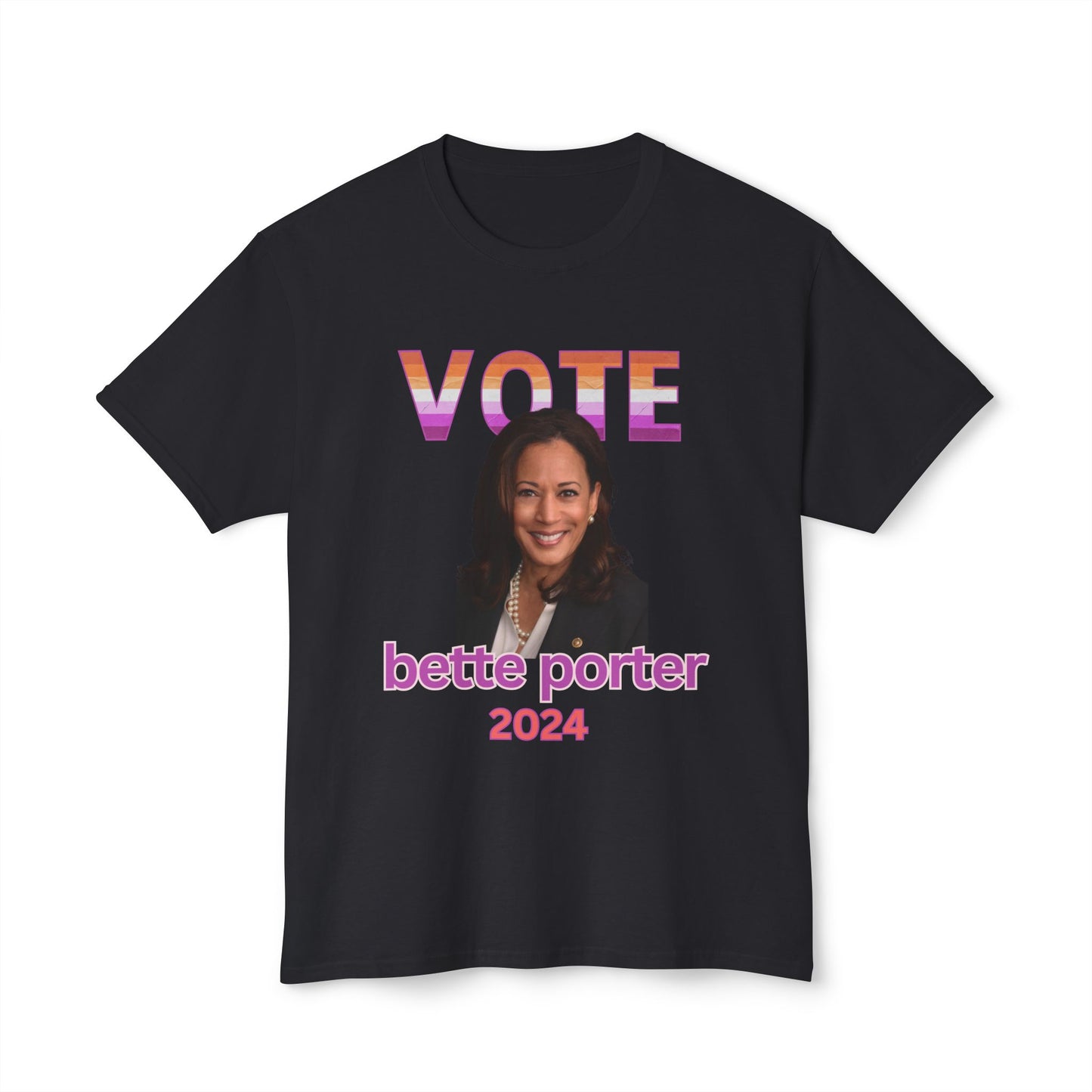 Bette Porter 2024 T-Shirt - Equality, Pride, and Progress in LGBTQ+ Colors