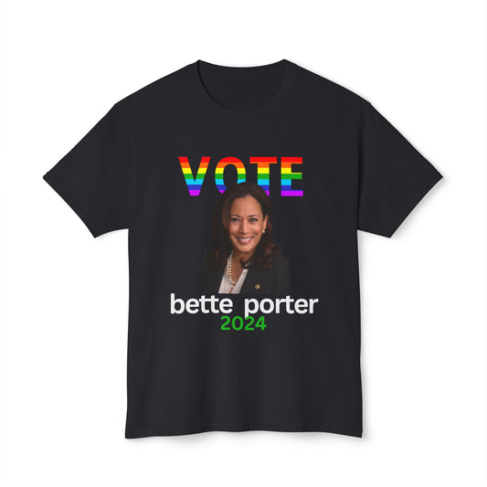 Vote Kamala or Bette Porter in 2024