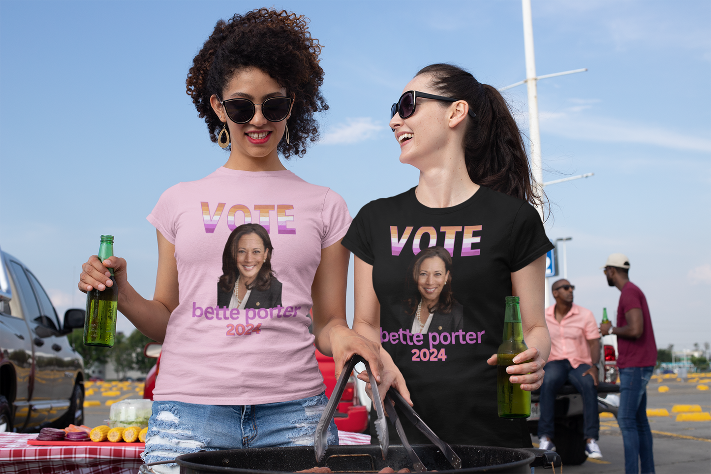 Bette Porter 2024 T-Shirt - Equality, Pride, and Progress in LGBTQ+ Colors
