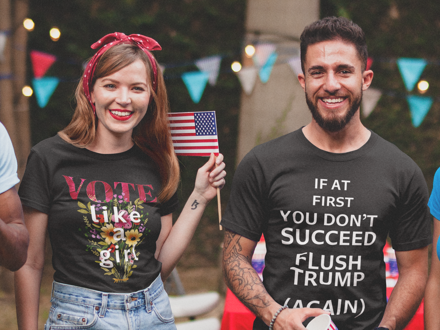 Flush Trump 2024 - Second Chance T-Shirt